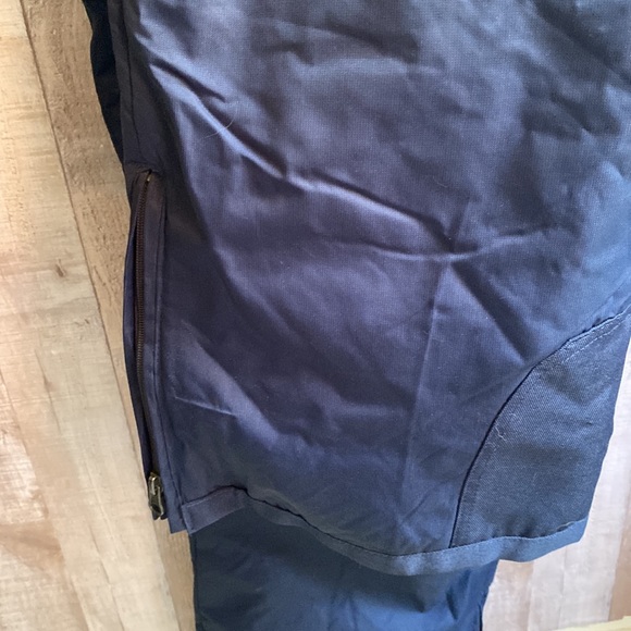 Women’s Navy Zip-Up Snowsuit Overalls from Arctix, Size 2X - Picture 6 of 9